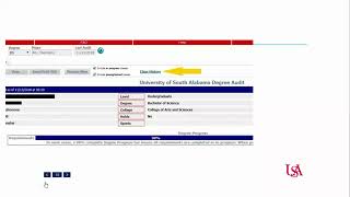 Degree Works   Checklist & Class History