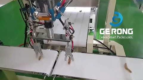 High accuracy flexible type 2 heads flexible robot hand picking sorting system robot hands sorting m