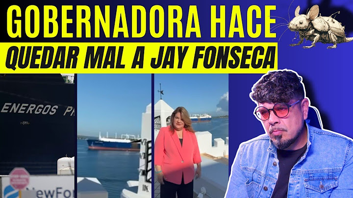 ⚔🛡🦅 Jenniffer González hace quedar mal a Jay Fonseca la barcaza esta en el muelle