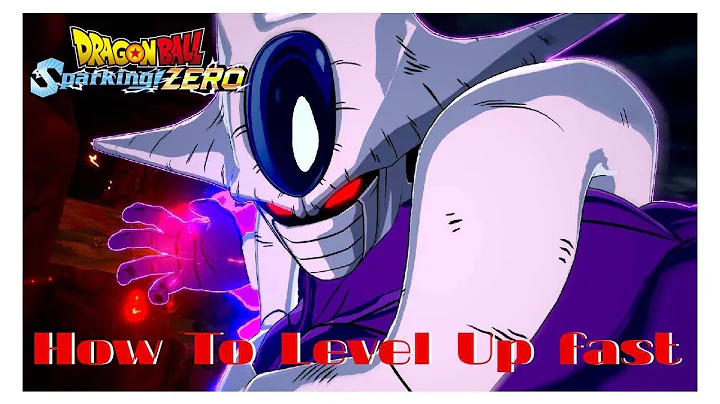 HOW TO LEVEL UP FAST IN DRAGON BALL SPARKING ZERO
