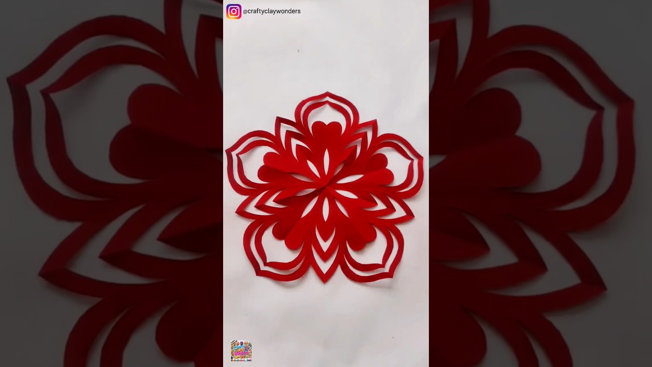 WOW! Stunning Paper Flower Craft – So Satisfying to Watch! 