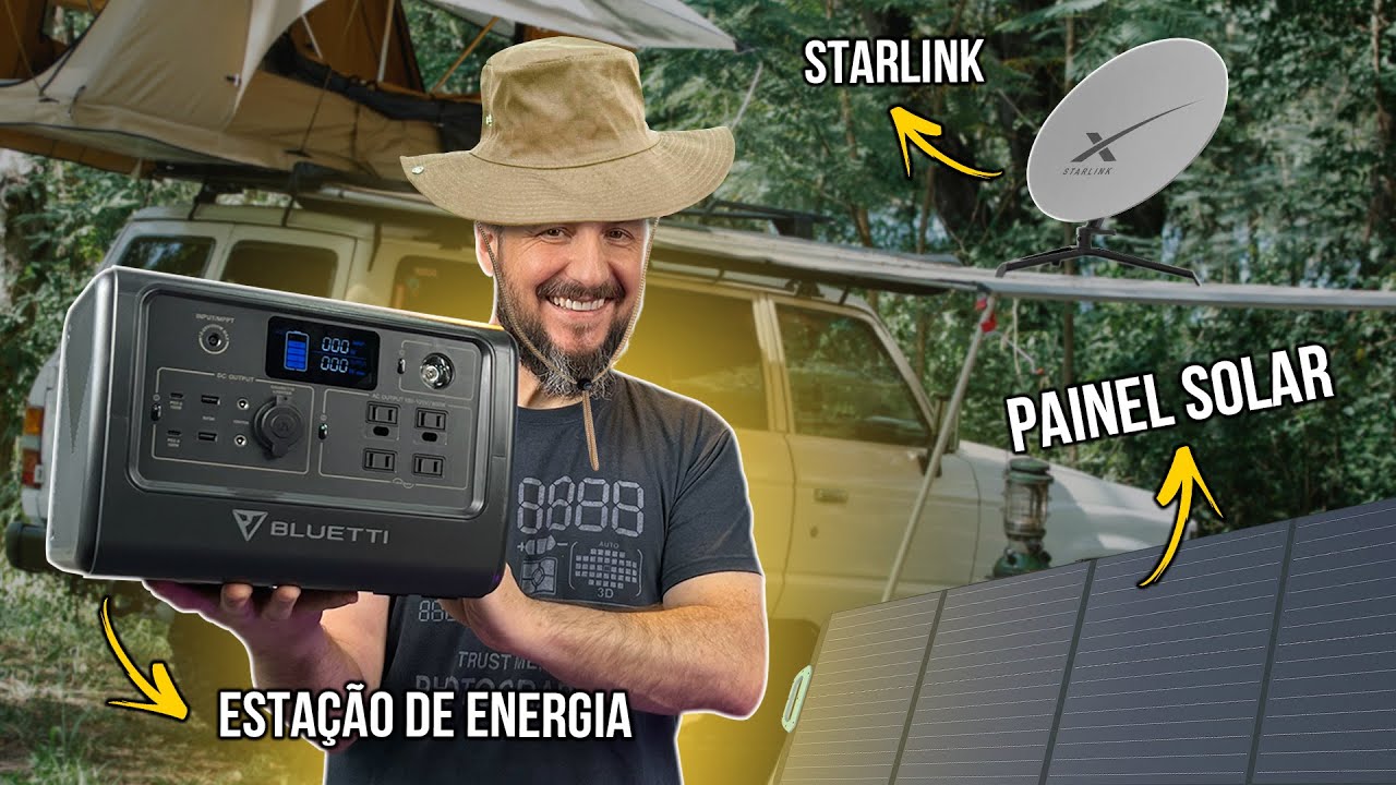 Energia infinita! Bluetti chega ao Brasil com estações portáteis e painel solar