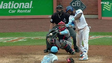WSH@NYM: Reyes plates Flores with an RBI single