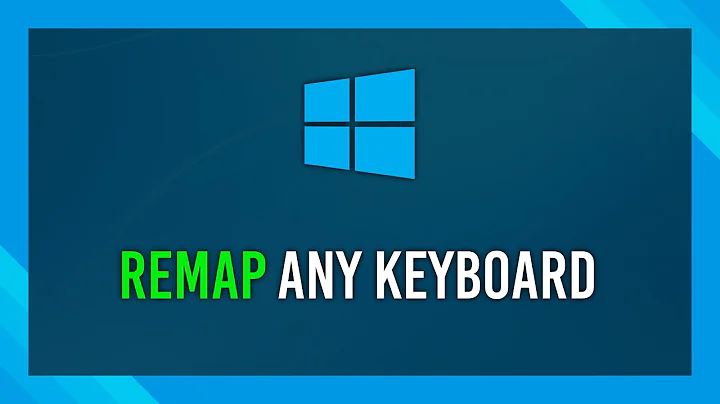 How to remap keys on ANY KEYBOARD | Windows 10