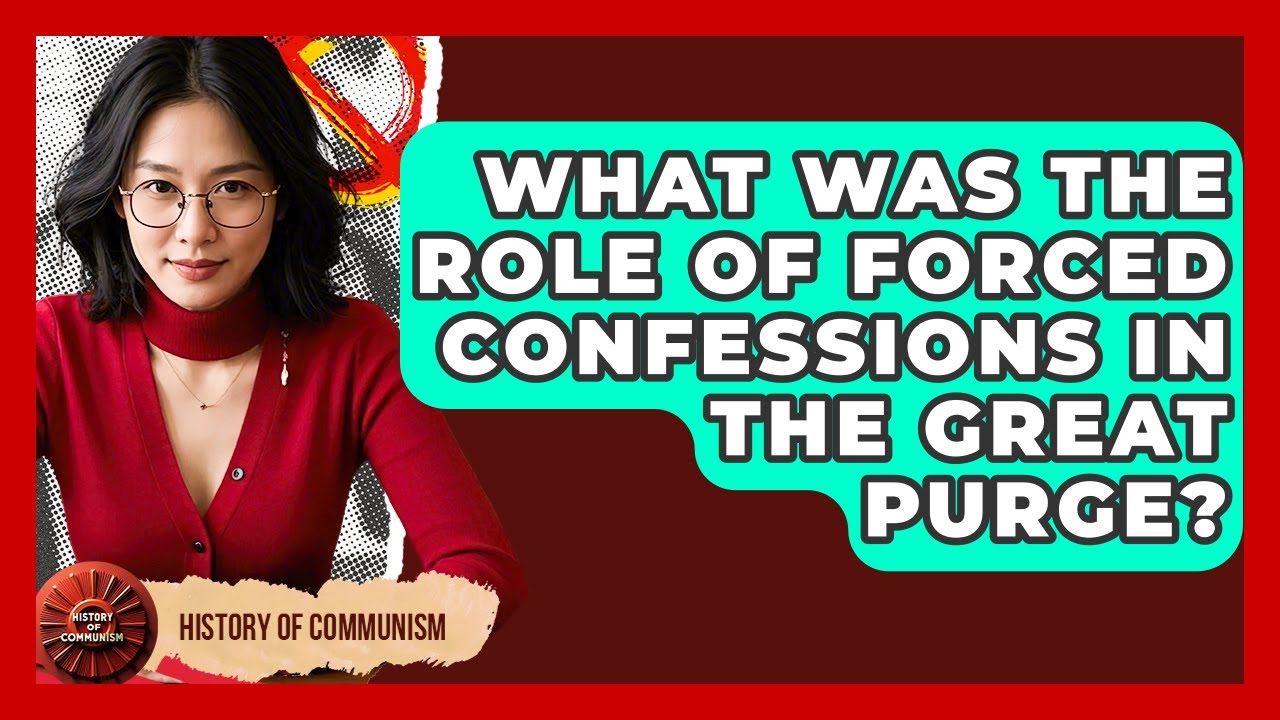 What Was The Role Of Forced Confessions In The Great Purge? - History of Communism