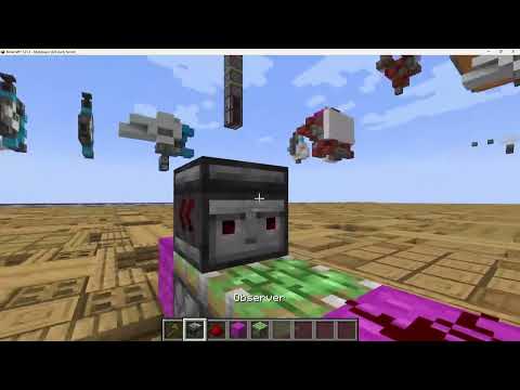 Clockless observer clock in Minecraft (java)