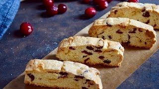 How to Make White Chocolate Cranberry Biscotti