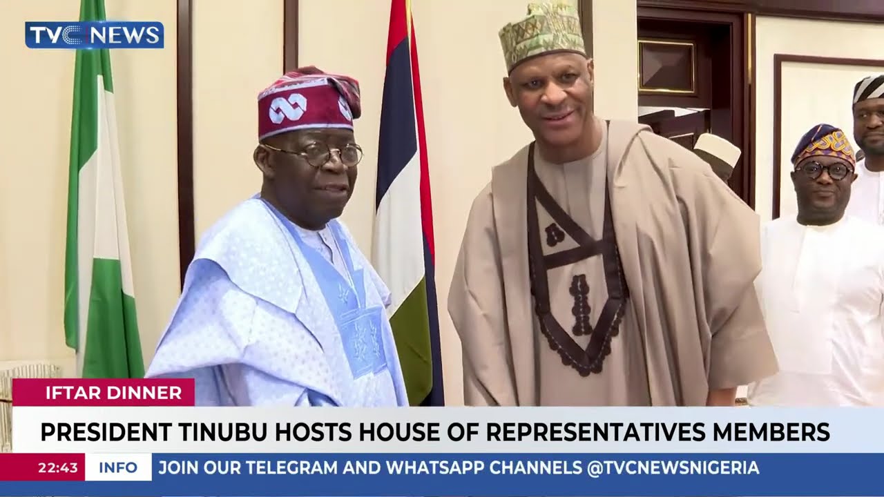 President Tinubu Hosts House Of Representatives Members To Iftar
