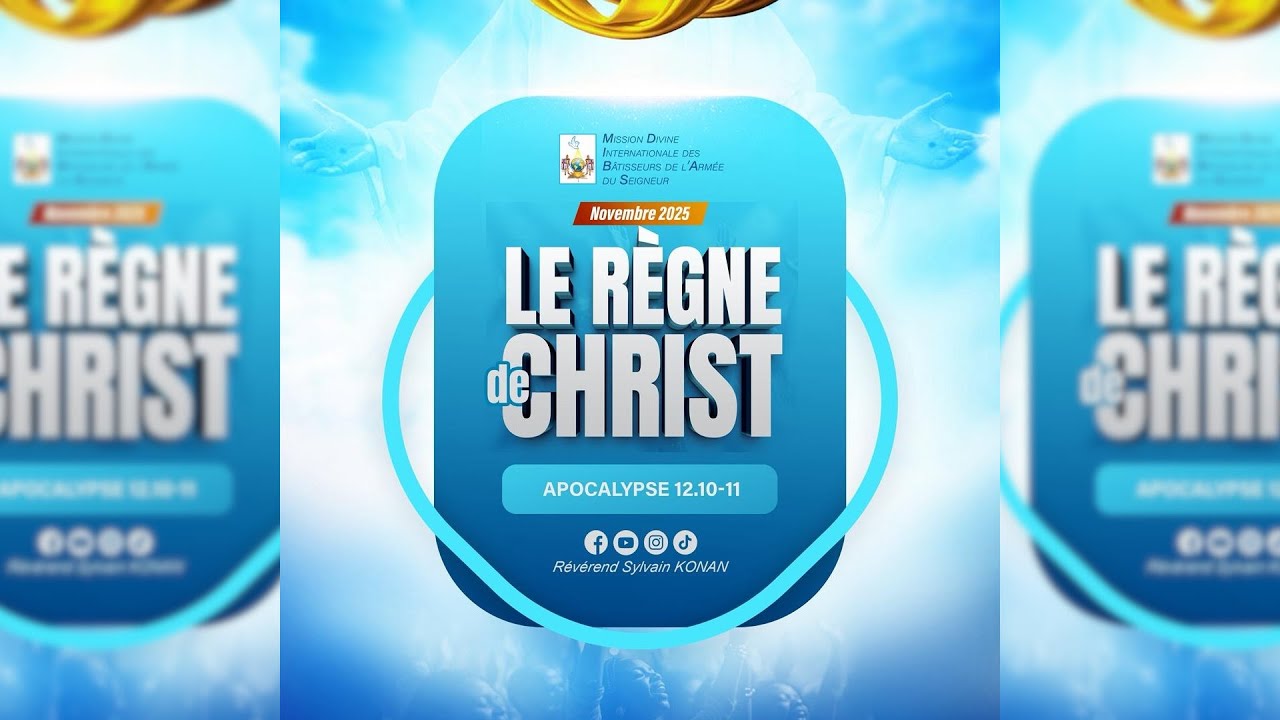 THEME:  REGNER  DANS  VOTRE  ENTOURAGE  du dimanche 16.11.2025