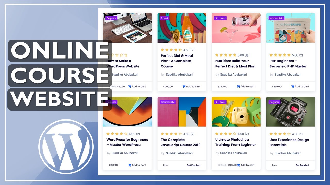 How to Create Online Course Website Like Udemy with WordPress | Step-by ...