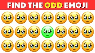 FIND THE ODD EMOJI OUT #079  | Odd One Out Puzzle | Find The Odd Emoji Quizzes