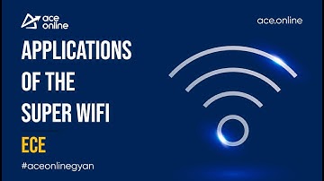 Applications of the Super Wifi | 1 Minute Gyan | GATE 2023 | ACE Online