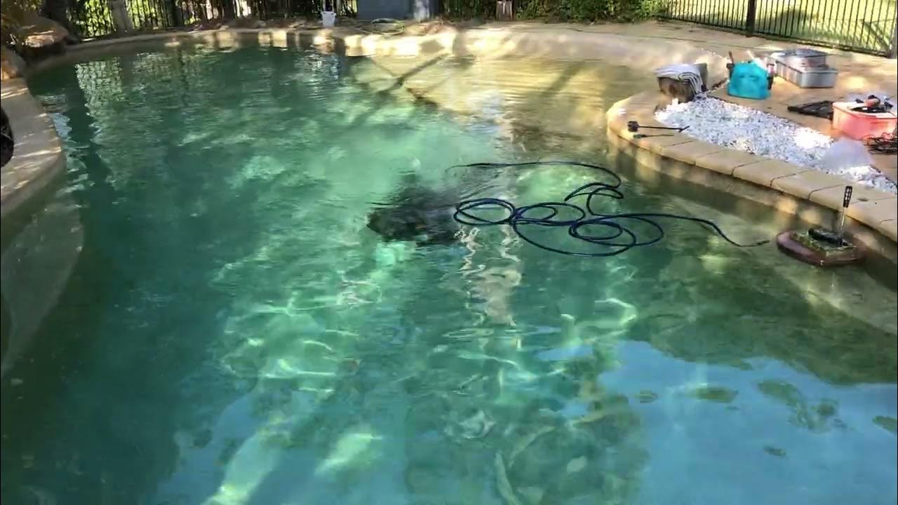 Pebblecrete swimming pool leak detection and repair in Eaton Hills