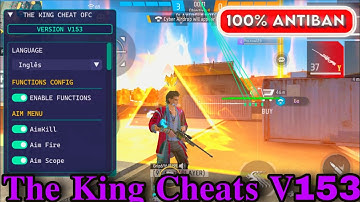FREE FIRE 🔥 OB50 UPDATE ANTIBAN MOD MENU THE KING CHEATS V153 | ALL SERVER 100% SAFE | 