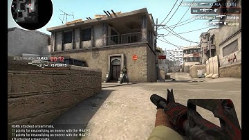 CSGO deathmatch spawns are ridiculous