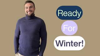 Best Winter Layering? Soft & Cozy!  PJ Paul Jones Men's Turtleneck Sweater Review #ad screenshot 3
