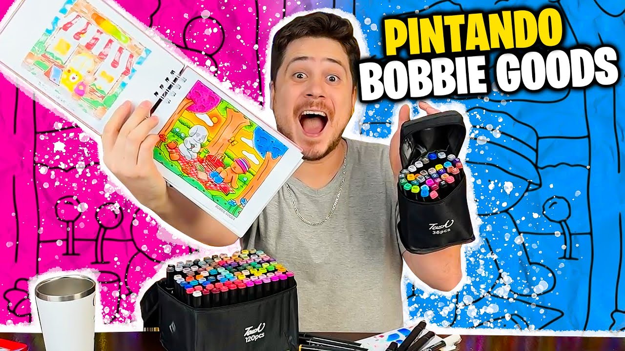 PINTANDO BOBBIE GOODS COM 120 CORES | Jeru e Cheru