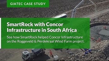 SmartRock™ with Concor Infrastructure in South Africa