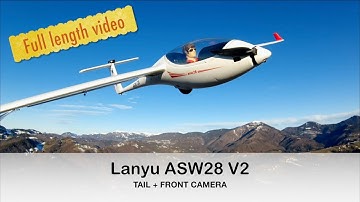 Volantex ASW28 V2  -  Tail & Front Camera 🇸🇮