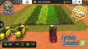 FS18, Multiple Crops in One Field Farming Simulator 18 #skullgaming #farmingsimulator