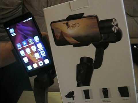 Трёхосевой стабилизатор для смартфона EKEN S5B. Настройка. - YouTube