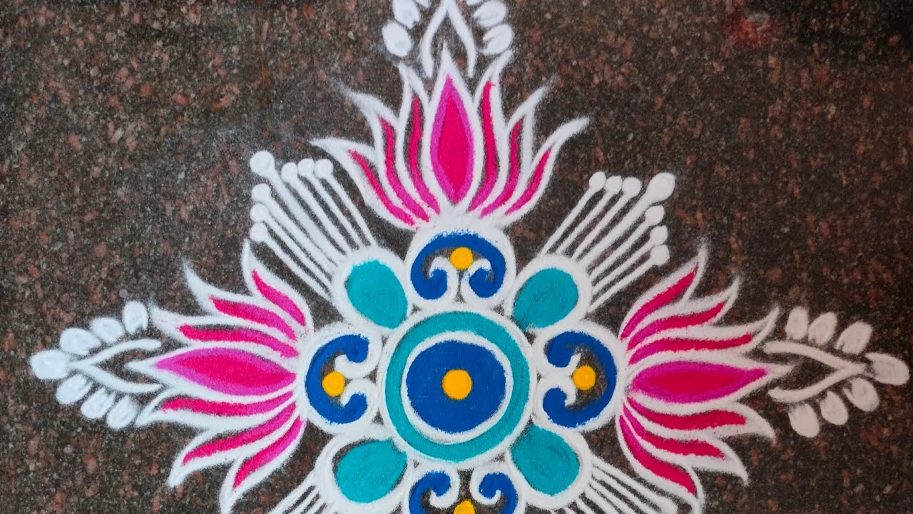 Daily Simple kolam designs in live! 