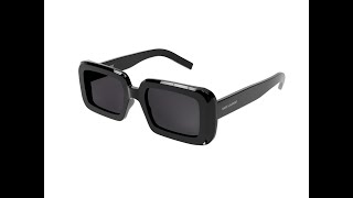 Celebrity Unboxing Genuine Sunglasses SAINT LAURENT SL 534 SUNRISE 001 Occhiali da Sole Net Worth