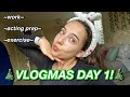 VLOGMAS DAY 1! : coaching + acting prep!