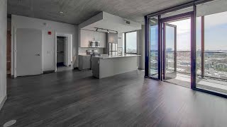 A West Loop 1-bedroom Plan 1P at the new Fulbrix Fulton Market