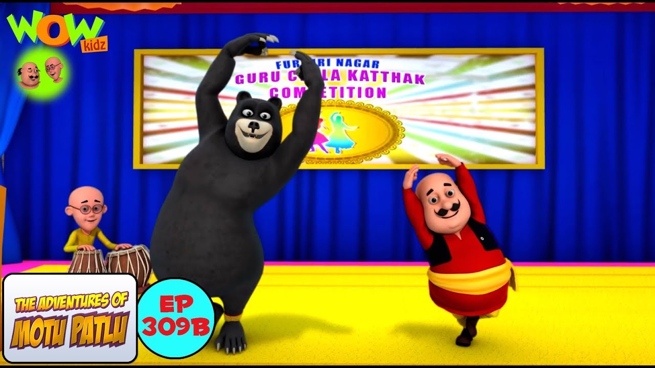 Motu ka katthak - Motu Patlu in Hindi - 3D Animation Cartoon - As on Nickelodeon
