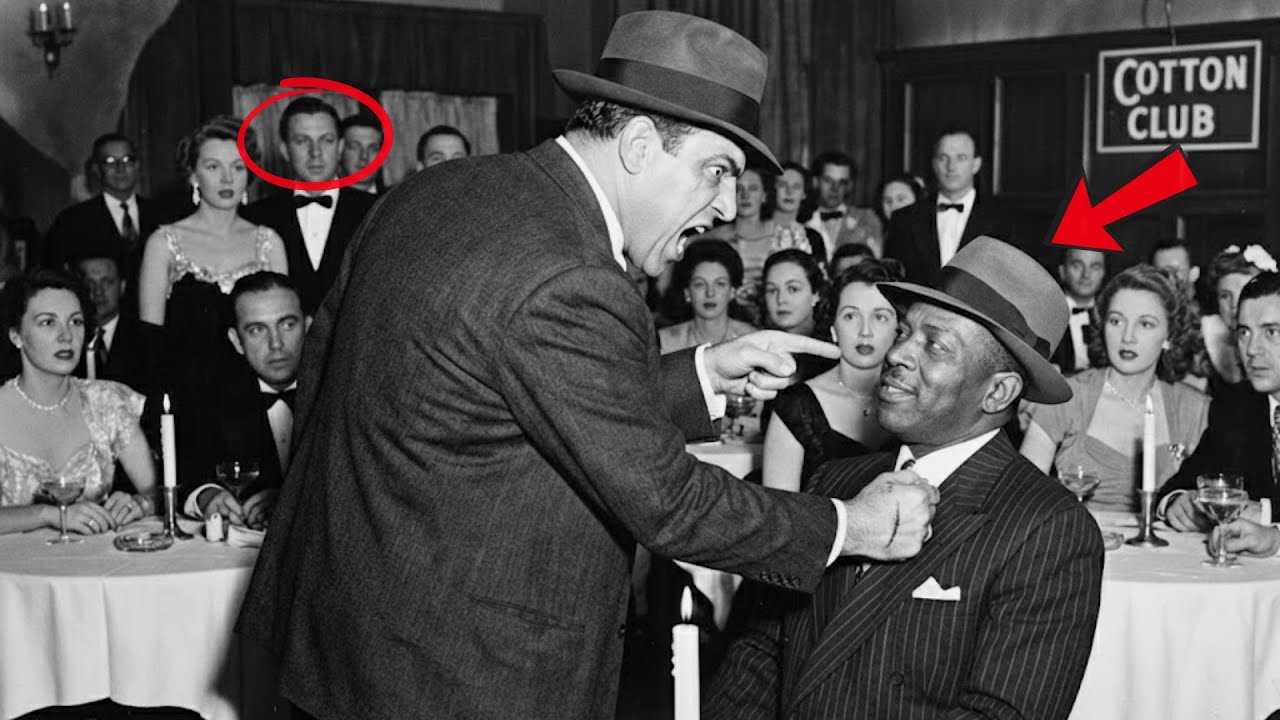 1956: An Italian Enforcer CHALLENGED Bumpy Johnson in Cotton Club  — One Hand Paid the Price
