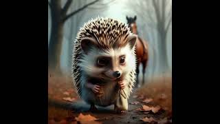 #ежик в тумане,#лошадка