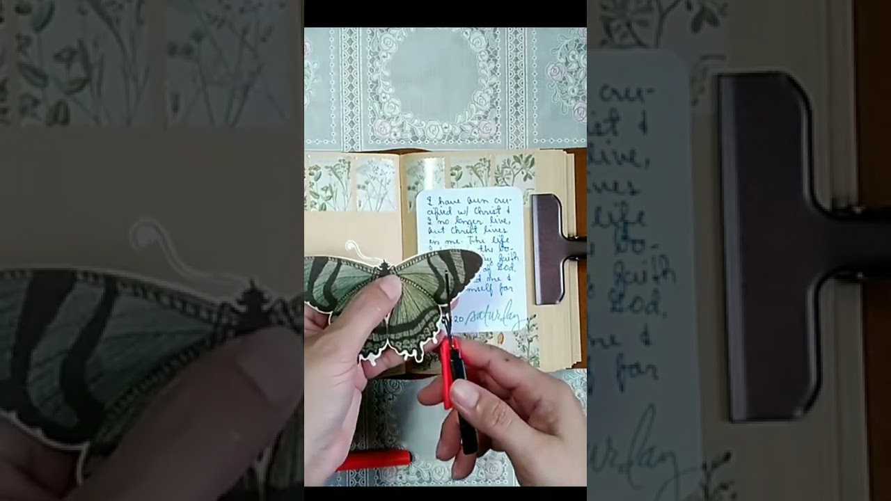 journal scrapbook shorts YouTube