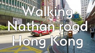 Walking Nathan Road, Hong Kong