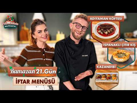 Pelin ve Tahsin Mutfakta 21. Bölüm | Ispanaklı Çıtır Kiş, Adıyaman Köftesi ve Ev Yapımı Kazandibi