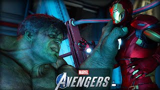 HULK vs IRON MAN - Marvel's Avengers (2020) (Clip)