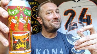 Fat Orange Cat Brew Co (North Haven, CT) 🍺 Santa Claws: Cinnamon Buns - Stout 🍺 #Beer #Review