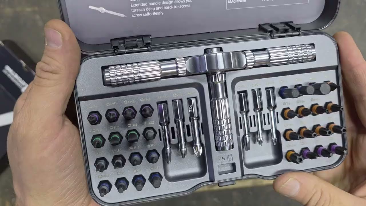 Этот инструмент вас поразит — 40-в-1 храповой механизм с Т-образной рукояткой