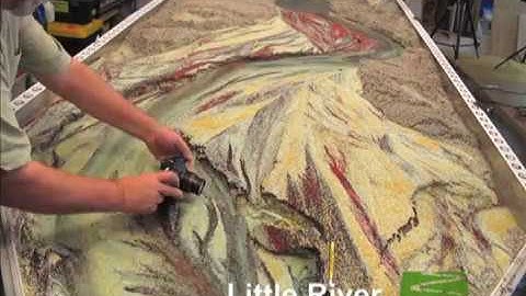 River Delta Formation in Stream Table