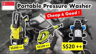 12V Pressure Washer - Cheap + Good? | Wash Your Dirty Bike with Ease
