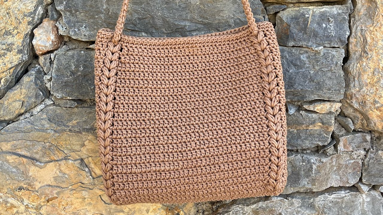 Çok kolay çanta modeli, very easy bag model, knitting bag explanation