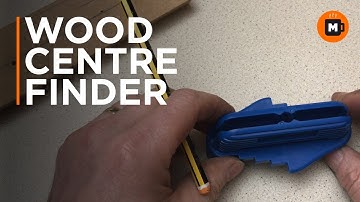 Woodworking centre (center) scribe