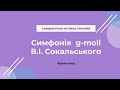 Сокальський В.І. Симфонія g-moll. Відеоклавір.