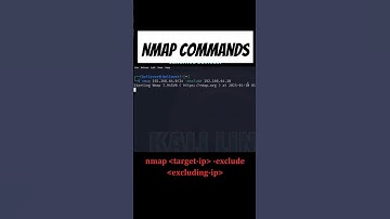 Top Nmap Commands You Must Know in 2025! | Part-1 #nmap #cybersecurity  #infosec  #tech  #2025