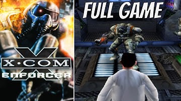 X-COM: Enforcer FULL GAME Walkthrough - awesome old action