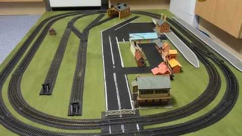 My first model railway layout. Introduction video