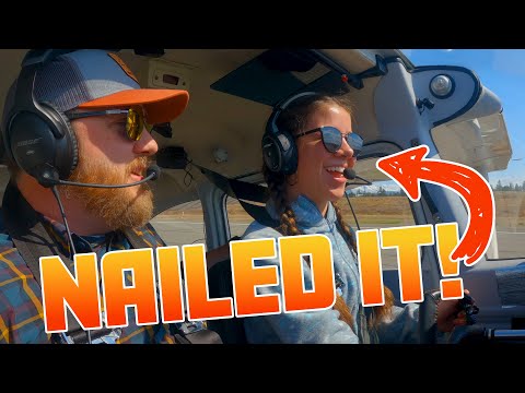 How to Land an Airplane in a Crosswind | EVERY Touch-N'-Go from a REAL Flight Lesson