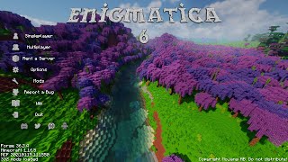 Enigmatica 6 Hardcore Ep1 - Just getting started