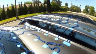 Nismo 370z wing aero testing