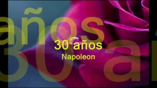 30 años   Napoleon chords